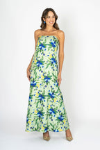 Emerald Grace Strapless Dress