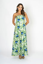 Emerald Grace Strapless Dress