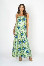 Emerald Grace Strapless Dress