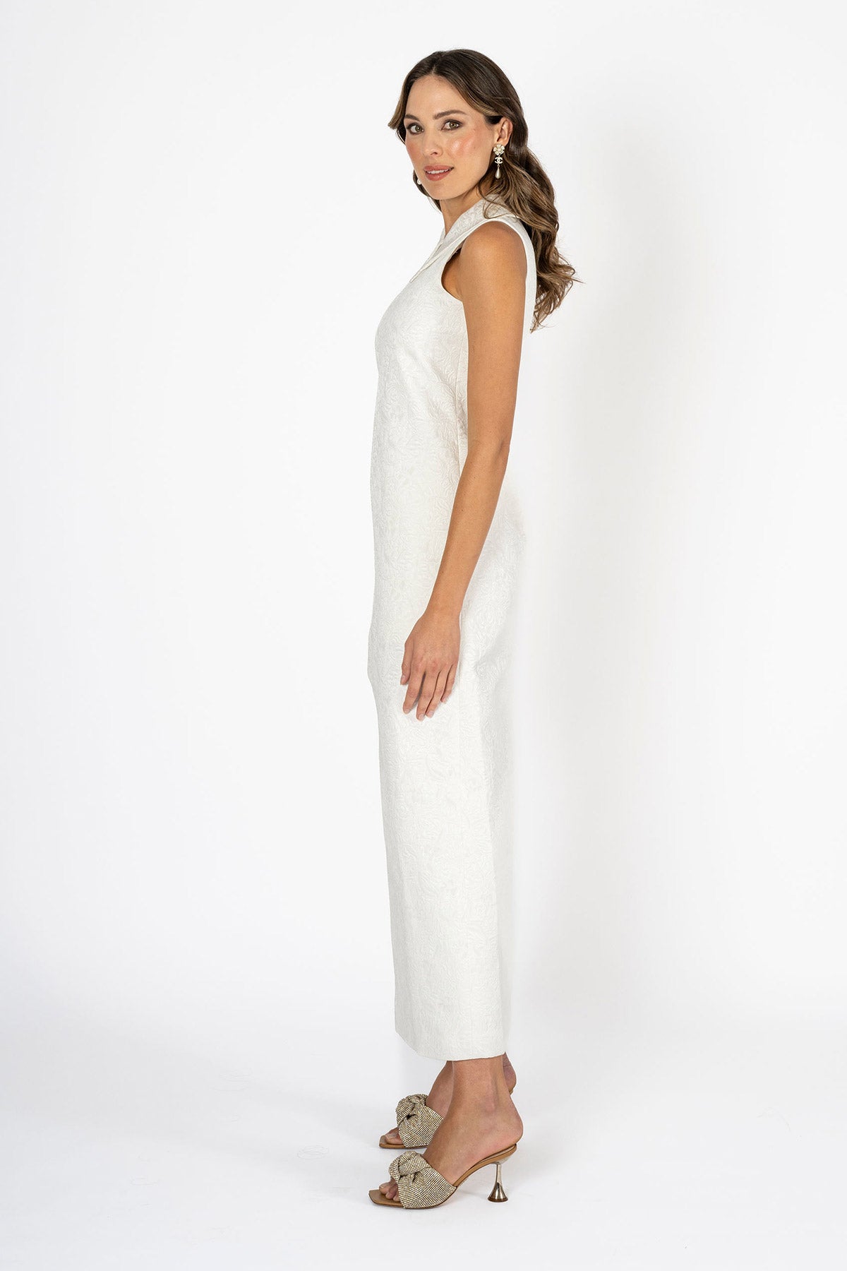 Givenchy Duchess Ivory Brocade Dress and Shorts